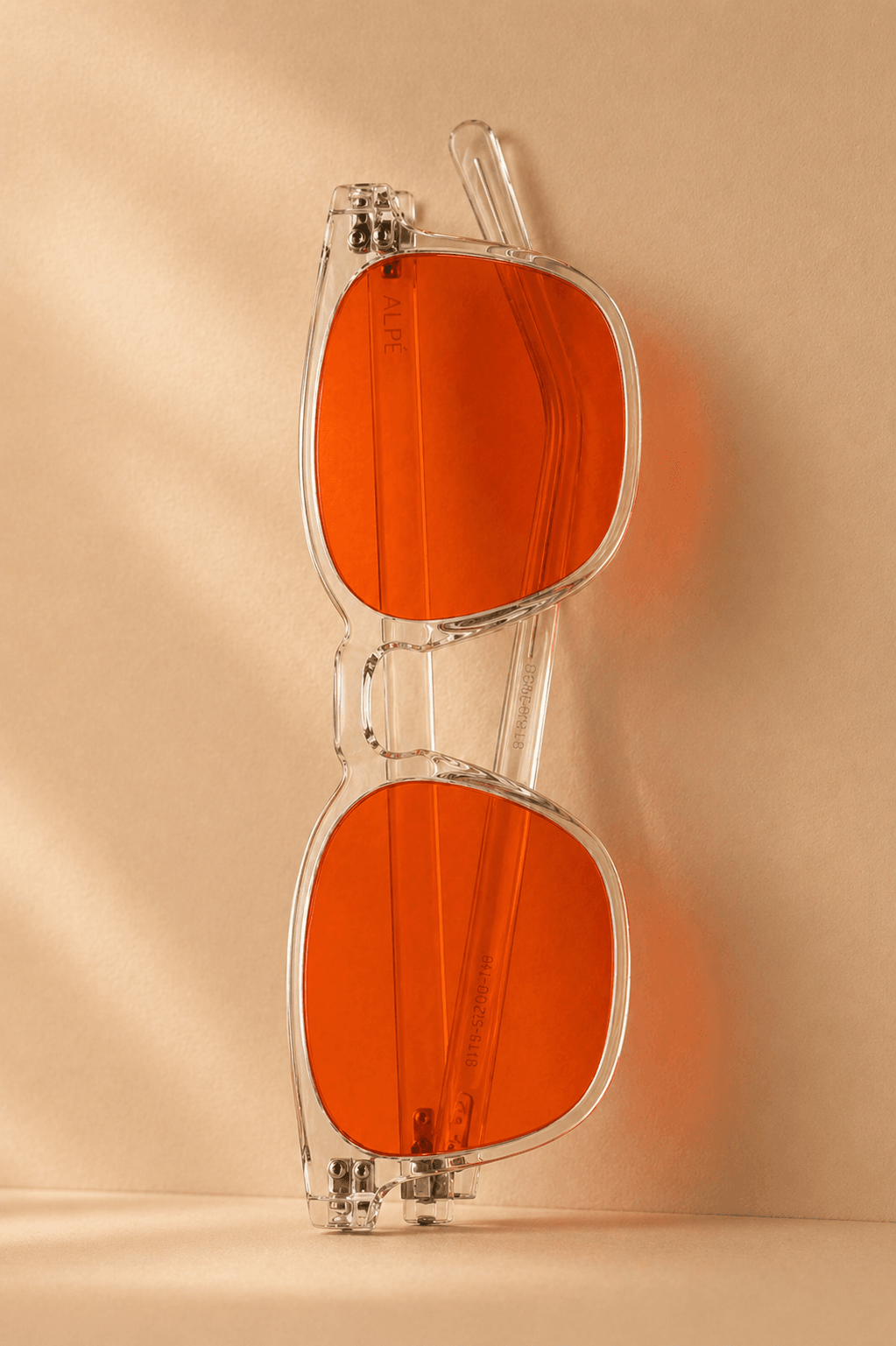 Оранжеви blue light blocking glasses ALPÉ Evening